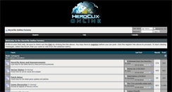 Desktop Screenshot of hcforums.icarusstudios.com